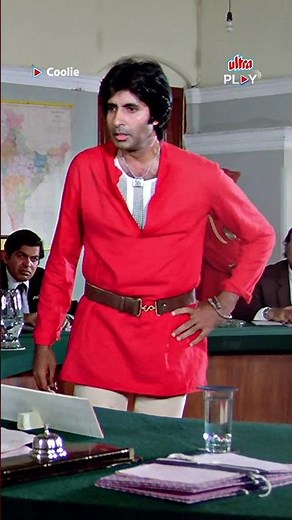 Amitabh Bachchan’s Most Intense Scene! 🔥😳 | Intense Scene | Coolie [1983] | Action | Ultra Play OTT