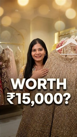 "Ready-made ₹5,000… Designer Wear ₹15,000… Asalu difference enti?" 👀 Label Dishana | HariPriya