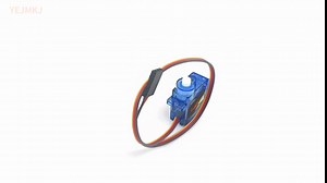 10pcs SG90 9G Micro Servos Mini SG90 Servo Motor Kit for RC Robot Arm Helicopter Airplane Car Boat Automation Control DIY Projects, Control Angle 180°