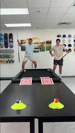 Pool Trick Shot Challenge