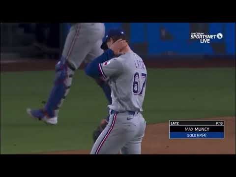 MAX MUNCY WALK OFF BLAST | Rangers @ Dodgers | April 10, 2026