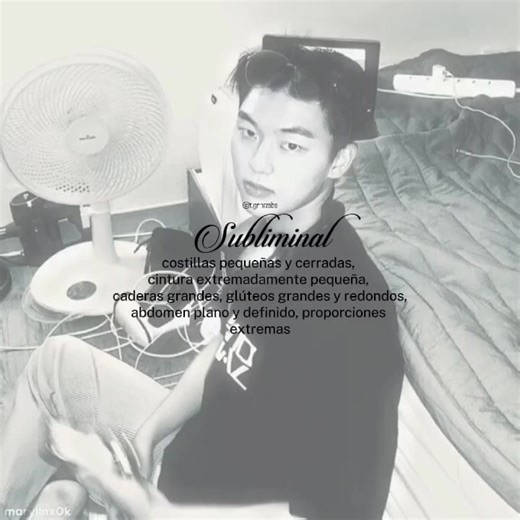 — #SUBLIMINAL :: Jamás subí este video, y lo subo ahora jeje. — Mis costillas son pequeñas y cerradas. Mi caja torácica se reduce cada día más. Tengo una cintura extremadamente pequeña. Mis caderas son naturalmente grandes y anchas. Mis glúteos son grandes y redondos. Mi abdomen es completamente plano y definido. Poseo proporciones corporales extremas y estéticas. Mis costillas se mantienen compactas y elegantes. Mi cintura se vuelve más fina con cada respiro. La forma de mis caderas es perfecta
