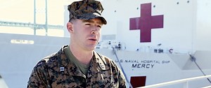 22K views · 914 reactions | In the fight to protect our Nation, Marines answer the call. Marines from the 1st Marine Division are helping prevent the spread of coronavirus by providing security for the USNS Mercy, a naval hospital ship treating non-COVID-19 cases in the Los Angeles area. (1st Marine Division video by Lance Cpl. Jacob Yost) | Marine Corps Recruiting | Facebook