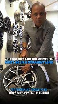 🟡 Ever noticed the yellow dot on your tyre? Here’s what it means!