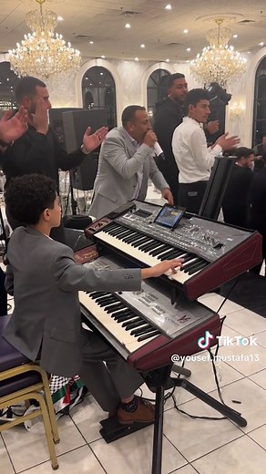 Traditional Dabke Dance at a Vibrant Arab Wedding