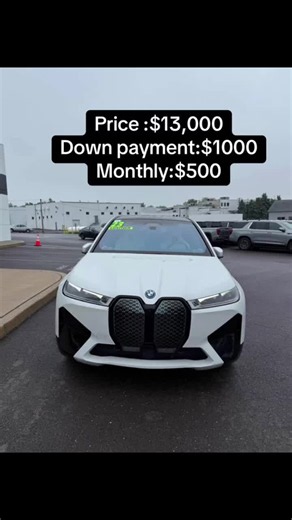⚡ 2023 BMW iX M60 ⚡ 💰 Price: $13,000 📌 Down Payment: $1,000 💵 Monthly: $500 ✅ Dual Electric Motors (AWD) ✅ 610 Horsepower ✅ 811 lb-ft Torque ✅ 0–60 MPH in 3.6 Seconds ✅ Up to 280 Miles of Range ✅ M Sport Package ✅ Panoramic Sky Lounge Roof ✅ Premium Leather Interior ✅ Heated & Ventilated Seats ✅ Curved Digital Display ✅ Harman Kardon Premium Audio ✅ 22” M Wheels ✅ Adaptive Air Suspension ✅ Clean Title 🔋 Luxury, technology, and supercar-level acceleration all wrapped into one stunning electri