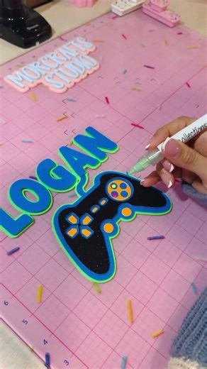 Glow in the Dark Gamer Tag