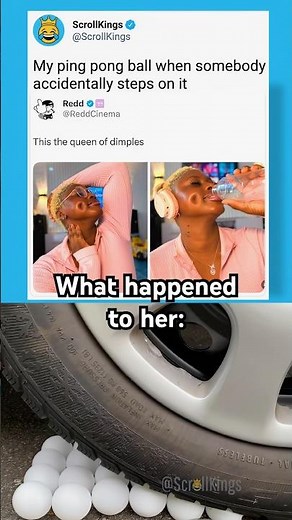 This girl has massive dimples 🏓