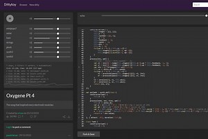 Imagina poder 'programar' música con unas pocas líneas de JavaScript: eso es lo que nos ofrece Dittytoy