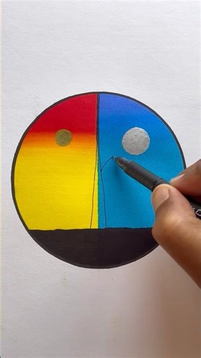 ✅️ Easy Painting with Brush Pen for Kids #painting #kids #art easy drawing for kids