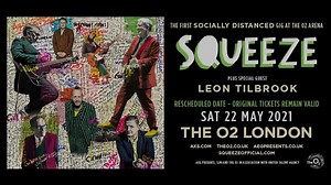2.5K views · 21 reactions | The first socially distanced live music event due to take place at The O2 with London band Squeeze Official will now take place on 22 May 2021. The gig will be the first live music event at the arena since the venue closed in March 2020. Find out more: https://bit.ly/SqueezeTheO2 | The O2 | Facebook