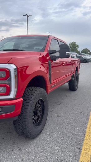 12 reactions | Race Red Akins Ford Super Duty Comparison-2.5” @readylift #leveledon37s vs 5” @bdssuspensions LIFTED on 38s vs 6” @wicked_customs LIFTED on 37s ♦️♦️♦️All 3 are available for purchase. Let’s GO!@wildwillies_customaccessories @akins_ford @bmclights @americanforcewheels @fueloffroad @rocky_thomps @alumiduty @logiqair @fox #fordsuperduty #realdealneal | Wild Willies Custom Accessories | Facebook