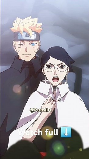 Boruto creates a family with Sarada. Full Saruto vid in tag !#borusara #saruto #boruto