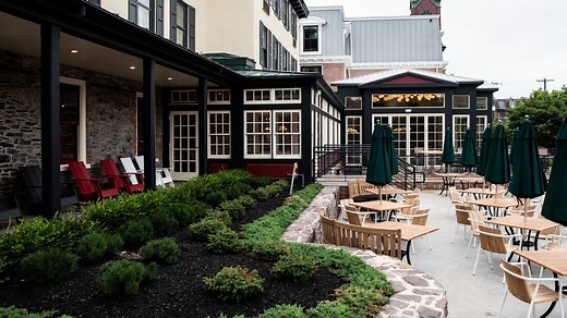 Logan Inn in New Hope gets a new look, adds restaurant Ferry + Main and Whiskey Lounge
