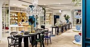 Sarah Lavoine métamorphose le Printemps Haussmann