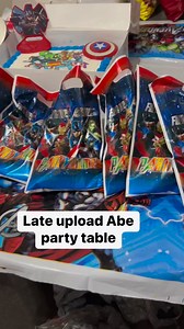 late upload Abe party table | Mzquani Monroe