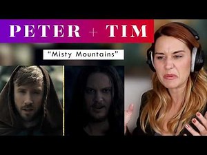 Peter Hollens & Tim Foust "Misty Mountains" REACTION & ANALYSIS by Vocal Coach/Opera Singer