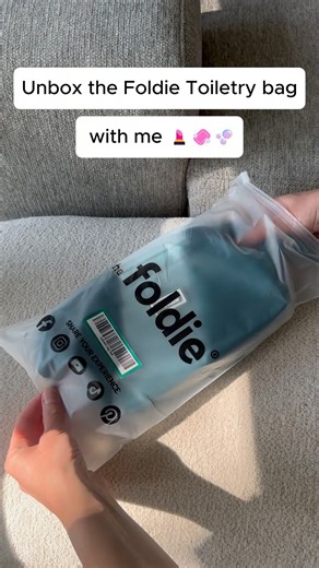 The all-new Foldie toiletry bag is FINALLY here! 🎉 | The Foldie