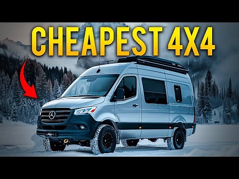 The Cheapest 4x4 Camper-Vans for 2025!