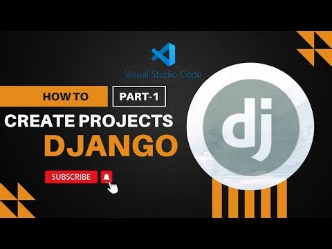 Day 1: Django Project & App Creation in VS Code (No sound)