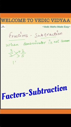 Subtract smarter using factors!🧠✨ #classes5to10 #mathstricks