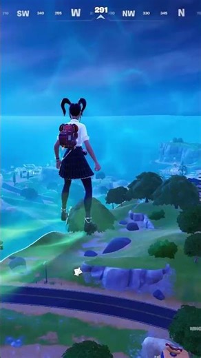 This is a Weird Glitch from the Wingsuit in Fortnite