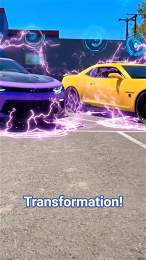 Two Camaros Transform Into Battle Mechs ⚙️🔥 | Cinematic Transformation