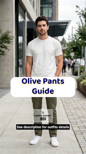 Best Colors to Wear with Olive Pants (Men’s Style Guide)