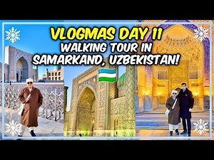 Exploring Registan Square, Amir Temur Statue, Gur-E-Amir Mausoleum,& more! 🇺🇿 | JM Banquicio