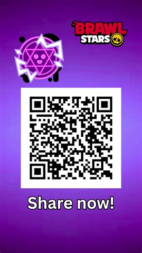 Scan QR Code now for a FREE Magic Spray! #FREESirius #newseason #brawlstars