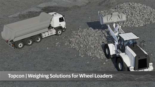 Topcon LM-100 | On-board Weighing Solutions for Wheel Loaders | Luc Allain