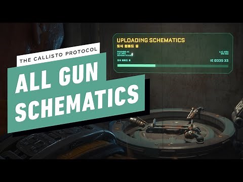 The Callisto Protocol - All Gun Schematic Locations