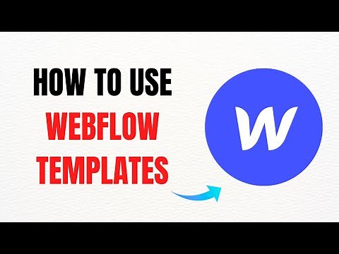 How to Use Webflow Templates – Full Guide