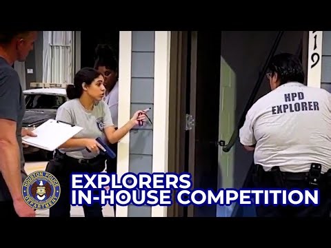 Explorers In-House Competition | Houston Police