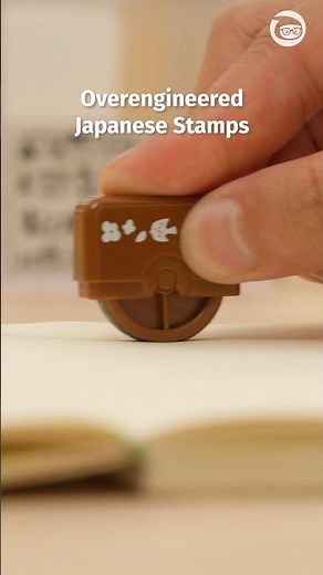 Overengineered Japanese Stamps 🤯🫨