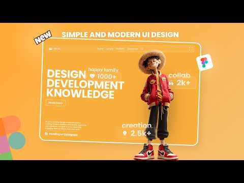 Create Stunning Website UI in Figma 😍 | UI/UX