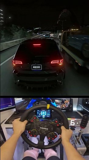 1113HP Jeep Trackhawk movin fast in traffic...