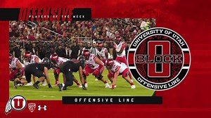 2.4K views · 145 reactions | Jackson Barton, Nick Ford, Orlando Umana, Jordan Agasiva and Darrin Paulo, all members of the Offensive Line, are the Offensive Players of the Week! | Utah Football | Facebook