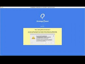 How to install StrategyQuant X on Mac OS