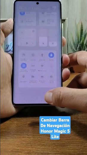 Cambiar Barra De Navegación Honor Magic 5 Lite #androidphone #android #Honor