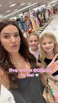 Dillards shopping vlog for Mother’s Day afternoon tea 🫖 #mothersday #shopping #shorts
