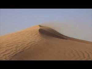 Desert Sand Blowing