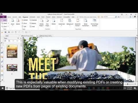 How To: Organize and Merge PDF Documents with FoxitPhantomPDF