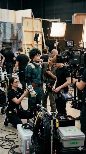 My Hero Academia Live Action Movie Set Revealed 😱 #shorts #liveaction