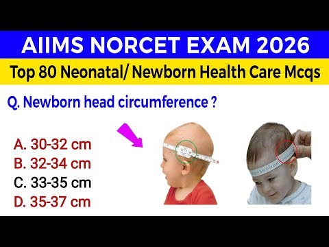 Top 80 Newborn Health Care Mcqs | Nursing Mcqs | NORCET Mcqs | NORCET Paper | Important NORCET mcqs