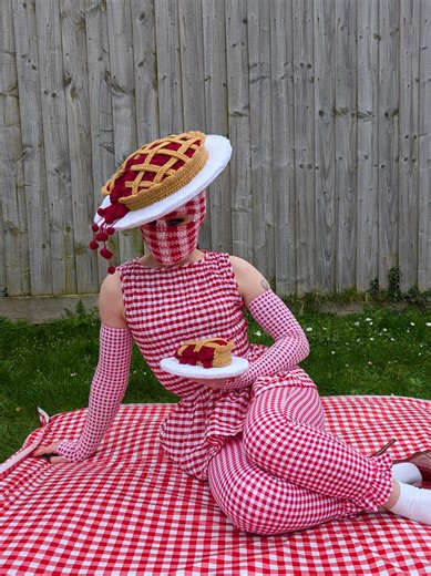 Proud Crochet Project Reveal: Stunning Handmade Mask