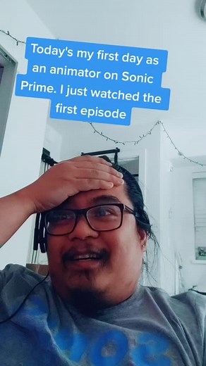 First Day Animating on Sonic Prime