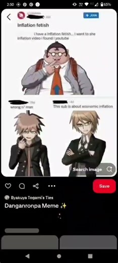 Scrolling through Pinterest until I find Monokuma