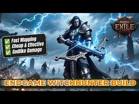 POE2 0.3 Endgame Witchhunter Build – Fast Mapping & Pinnacle Boss Destroyer