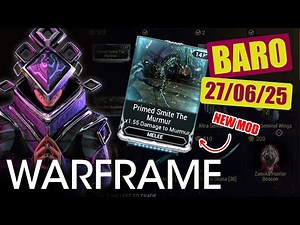 Baro Ki'Teer Location & Inventory 27 June 2025 - Warframe